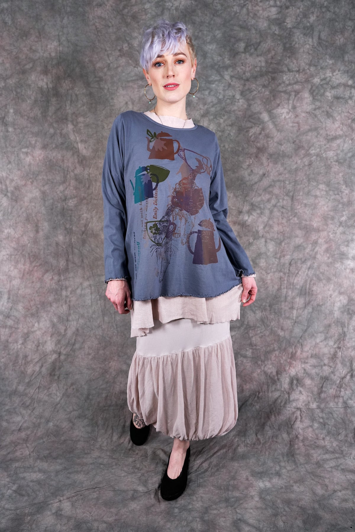 1190 Cafe Tee River Mist-P