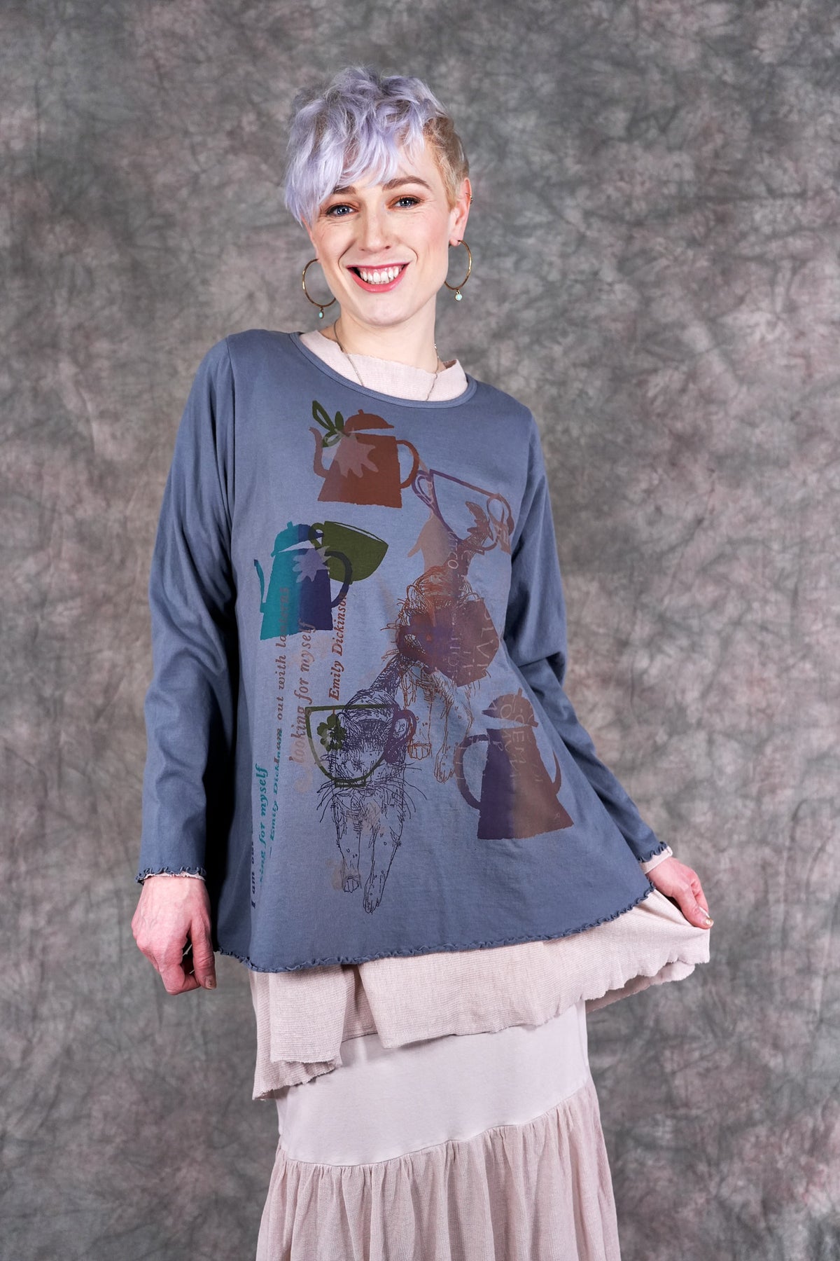 1190 Cafe Tee River Mist-P