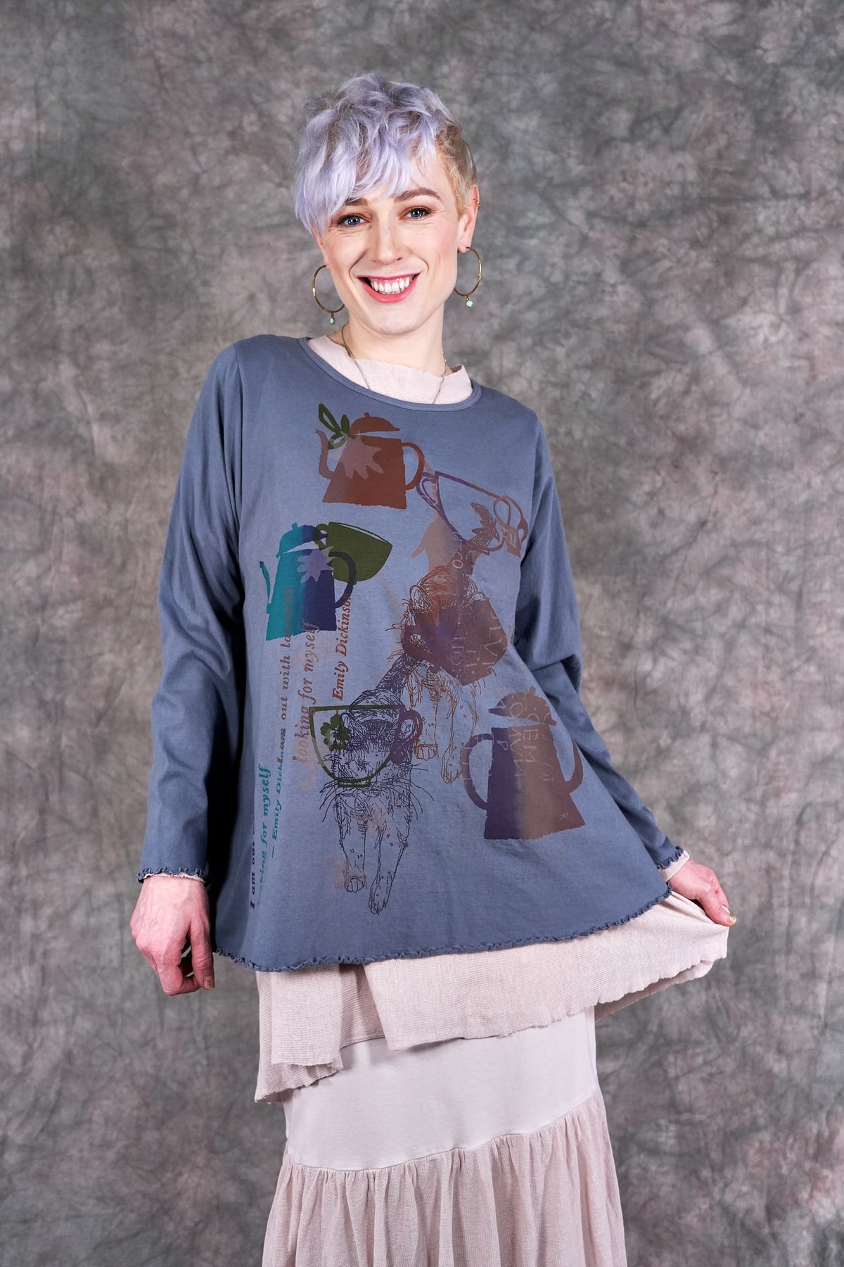1190 Cafe Tee River Mist-P