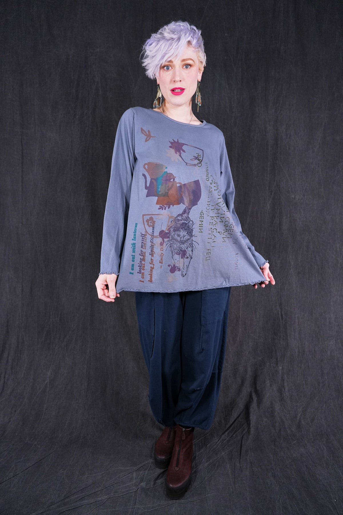 1190 Cafe Tee River Mist-P