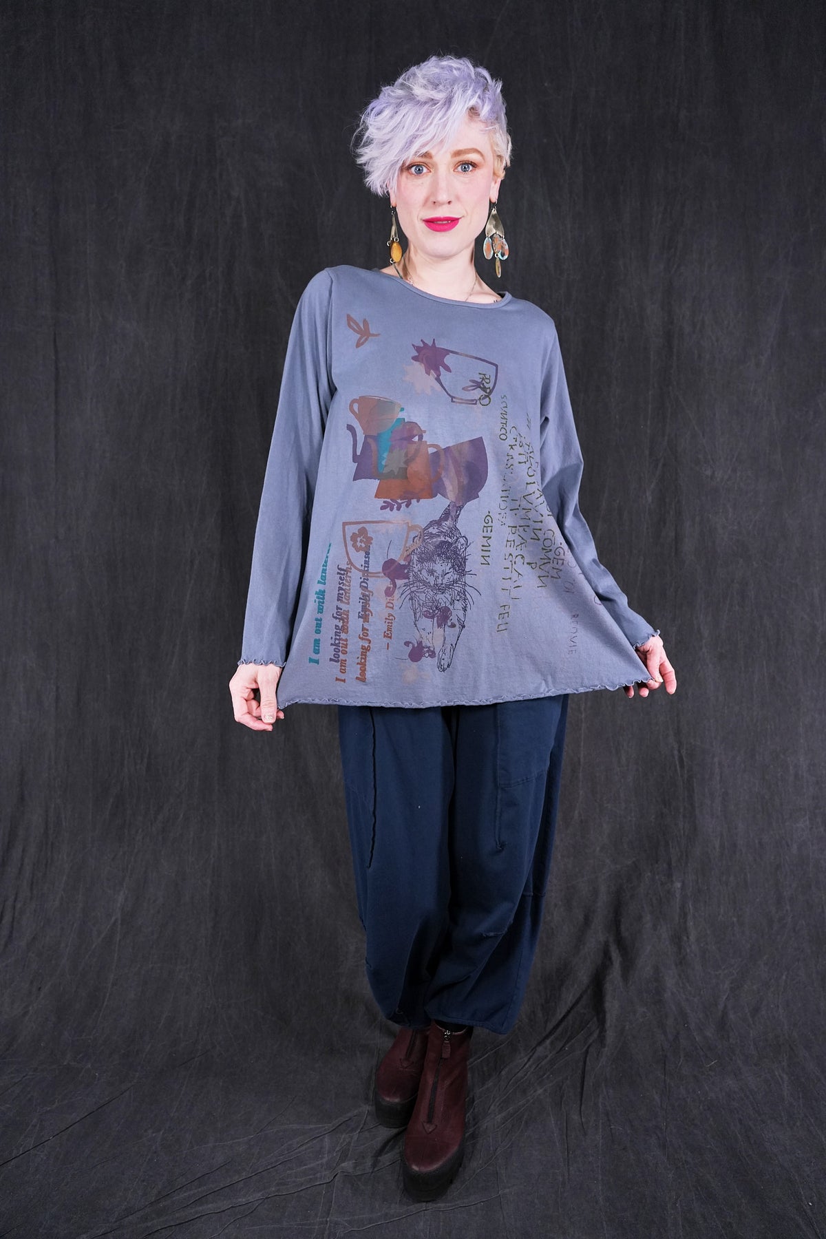 1190 Cafe Tee River Mist-P