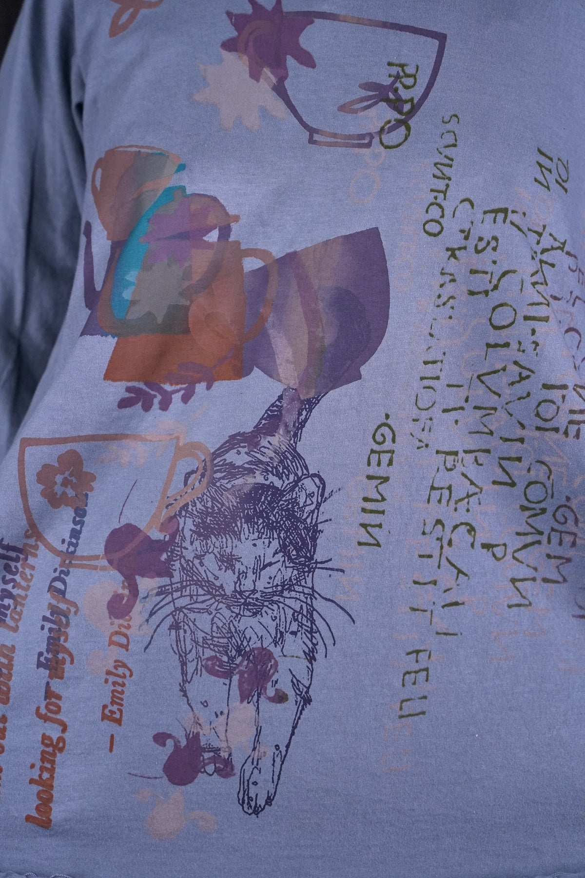 1190 Cafe Tee River Mist-P
