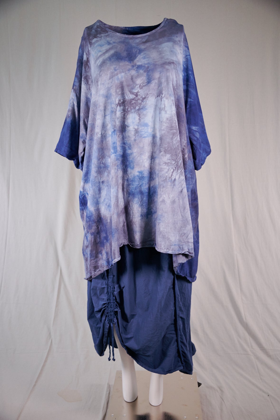 4178-Summer Lawn Skirt-Blue Ink-U