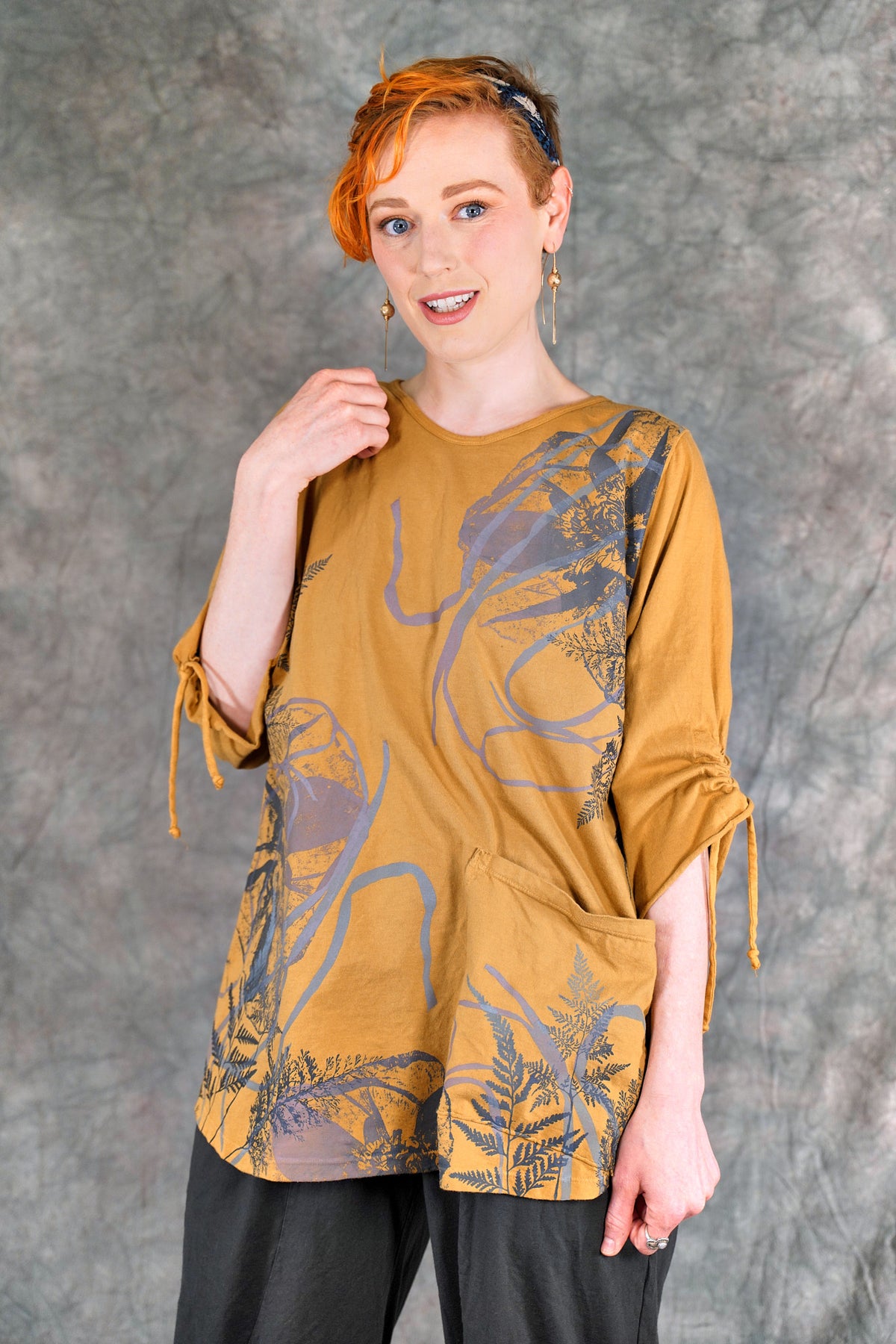 1601 Printmaking Pocket Top Antique Bronze-P