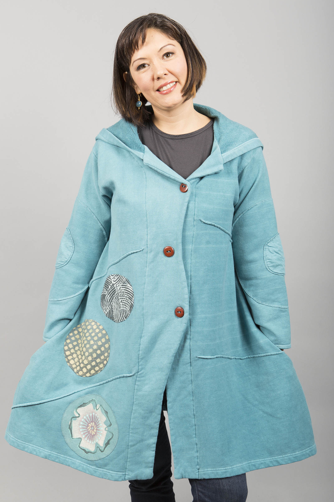 Fig Coat Patched-Blue Fish Clothing