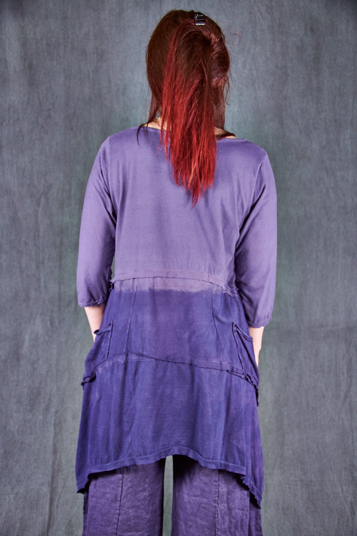 2222HD-Raw Seam Vector Hand Dyed-Violette Blue