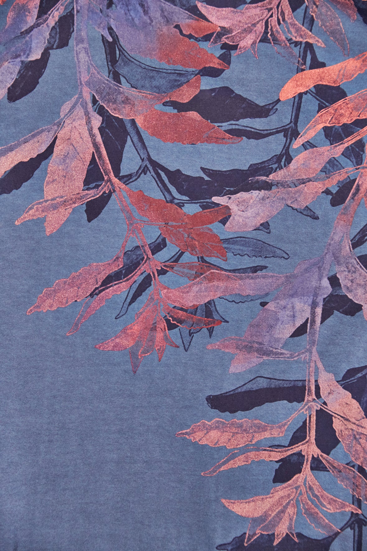 2303 Mariposa Dress Cotton Bamboo Hypnea-Sage Leaves
