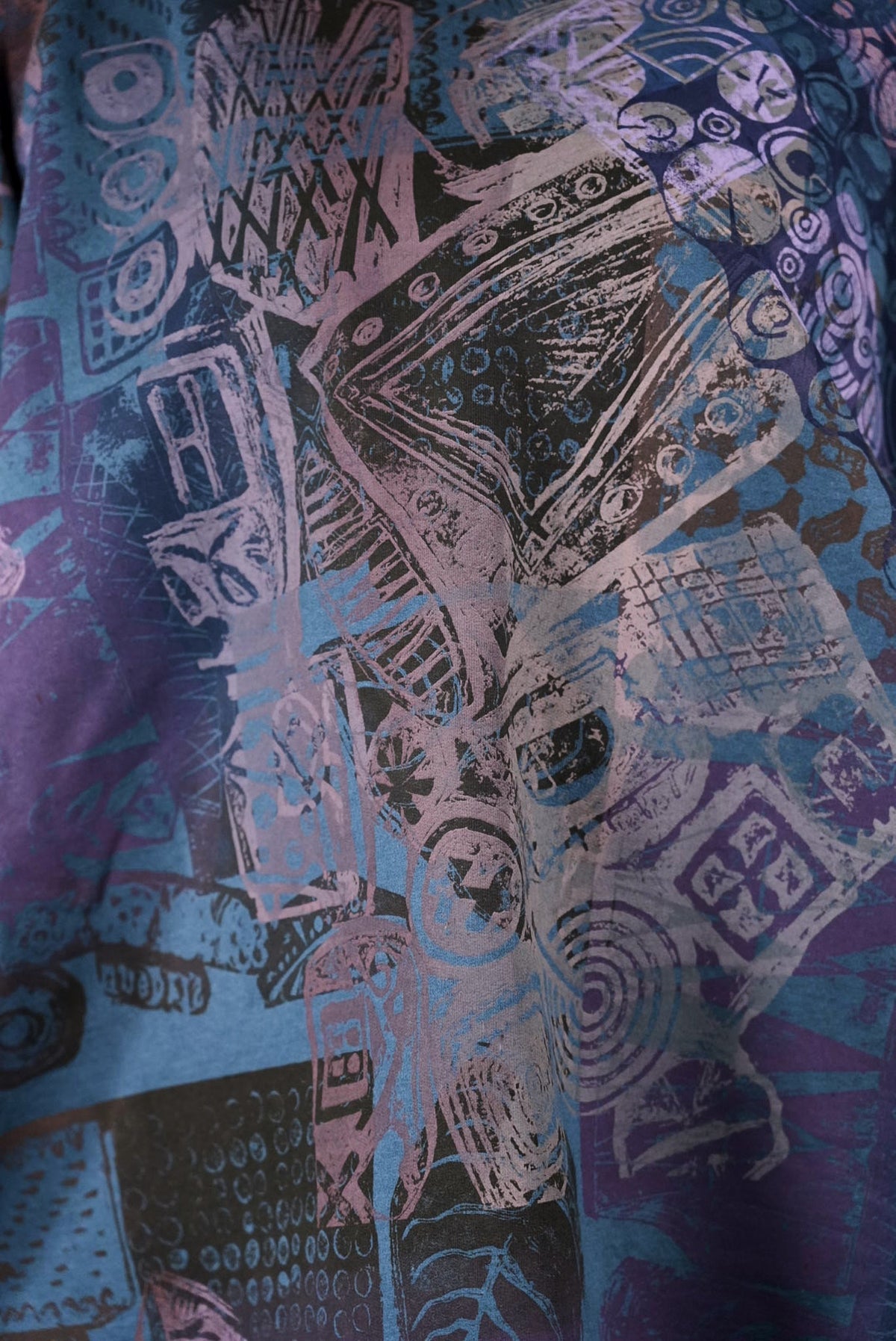 2304-2 Modern Sweatshirt Fleece Cuff Hypnea-P