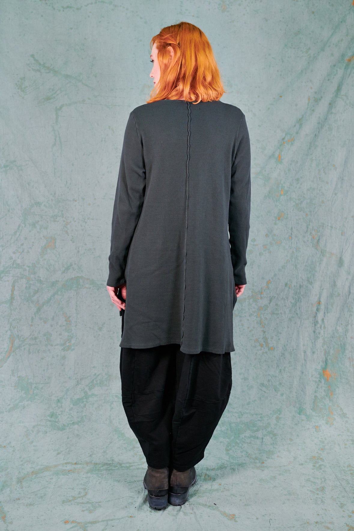 2325 City Stitch Tunic-Soot-U