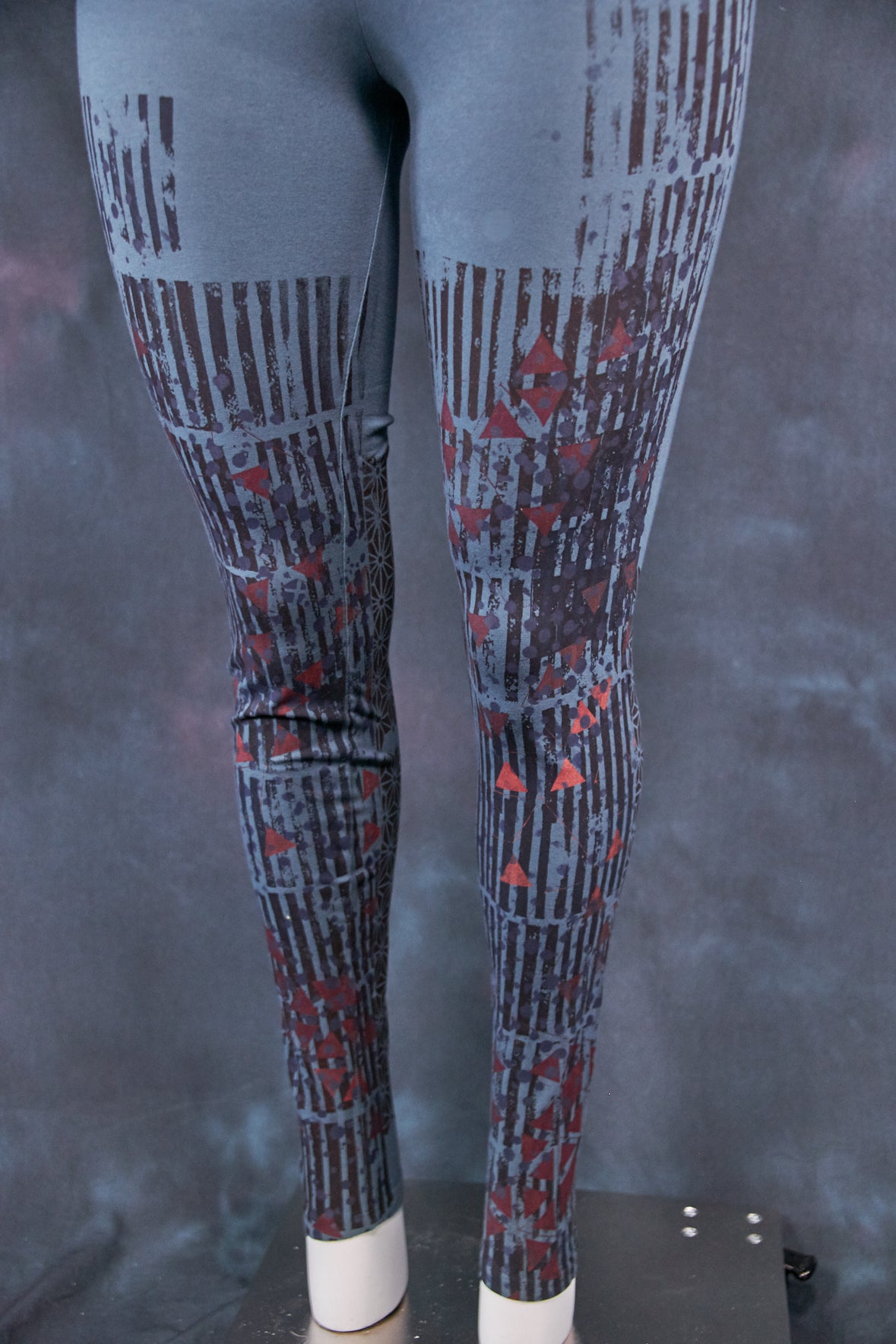3136 Handprinted Legging Hypnea-Geometrical Form