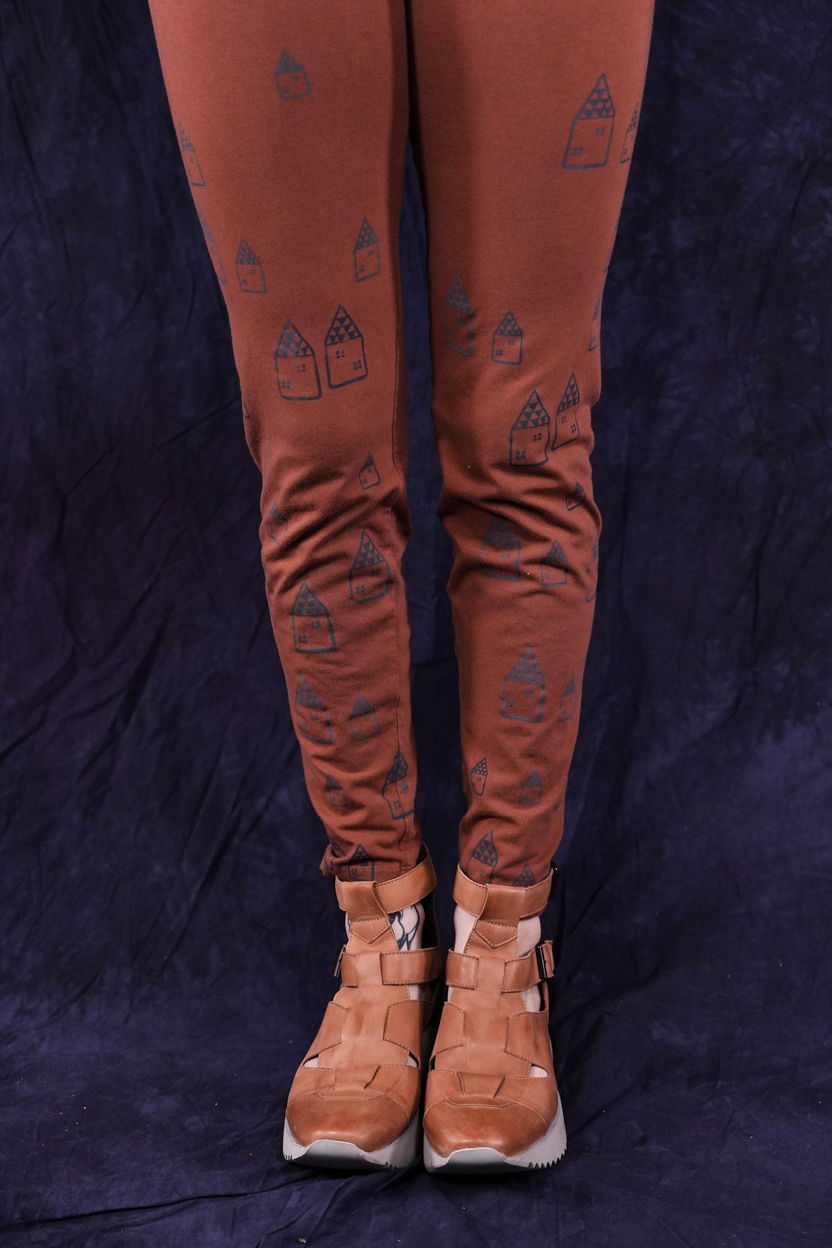 3136 Hand Painted Legging Sedona-P