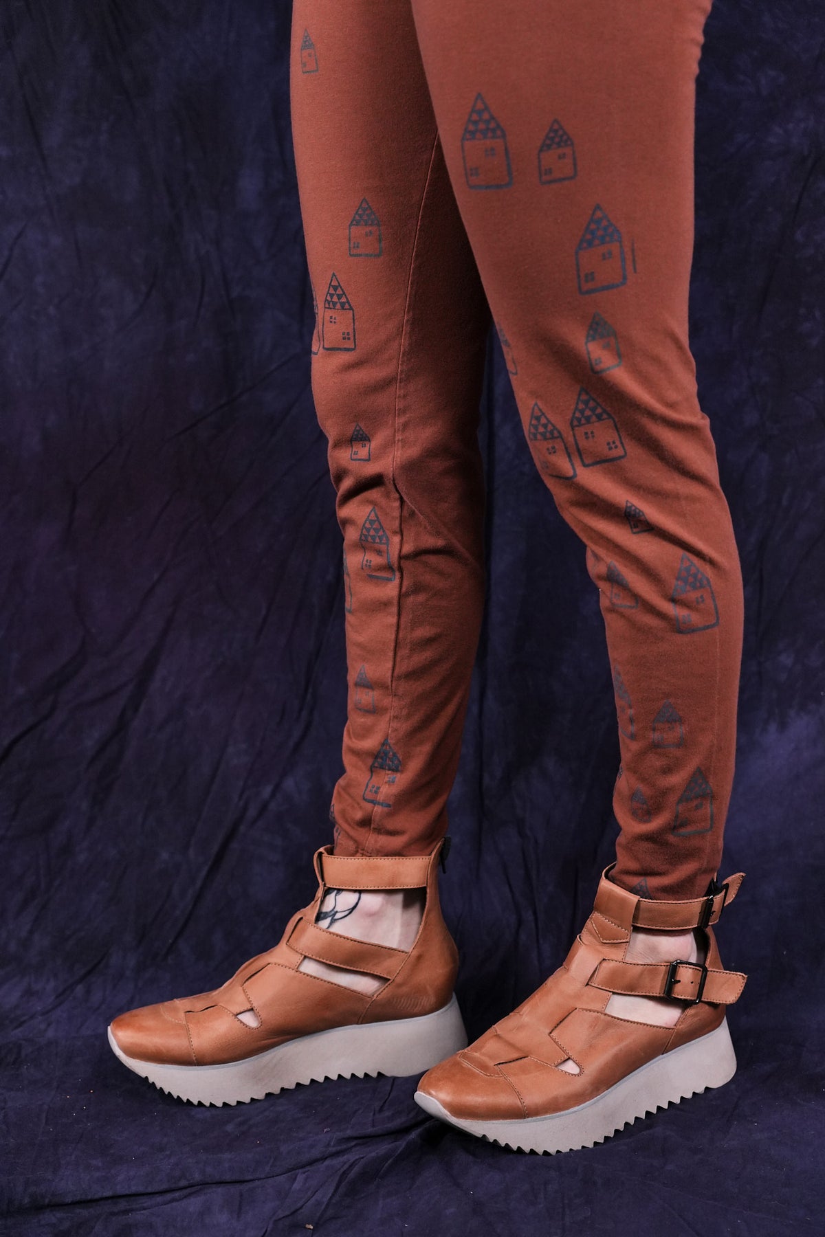 3136 Hand Painted Legging Sedona-P