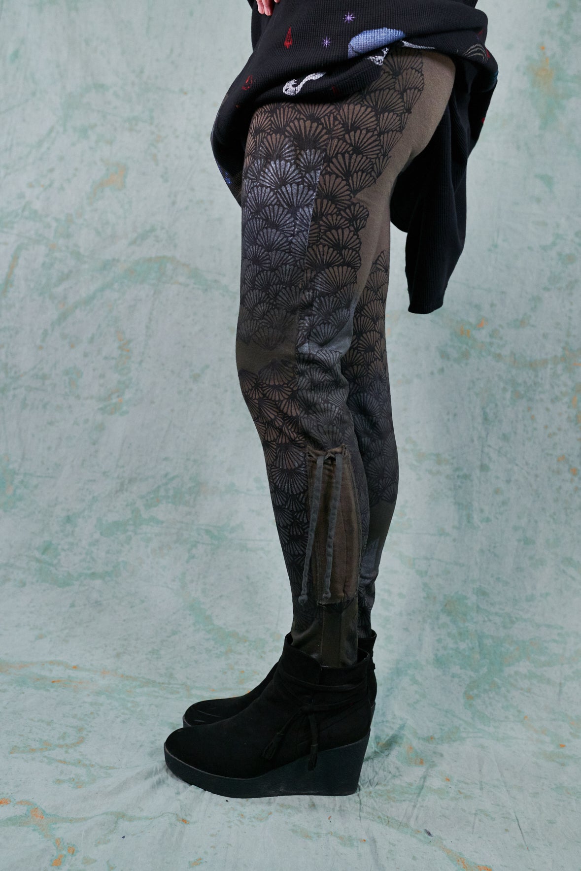 3319 Drawstring Legging-Myrtle-P