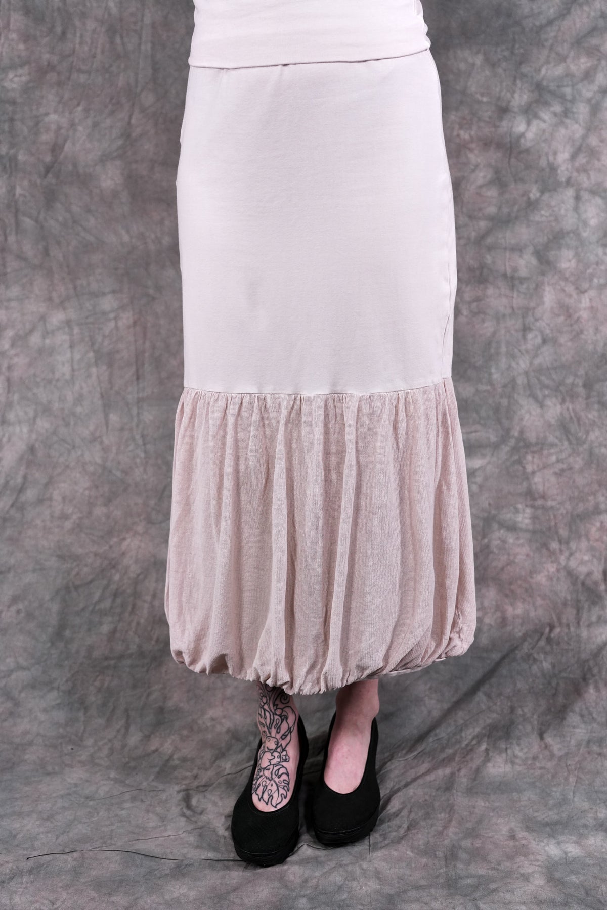 4180 Ophelia Bubble Skirt Rose Quartz