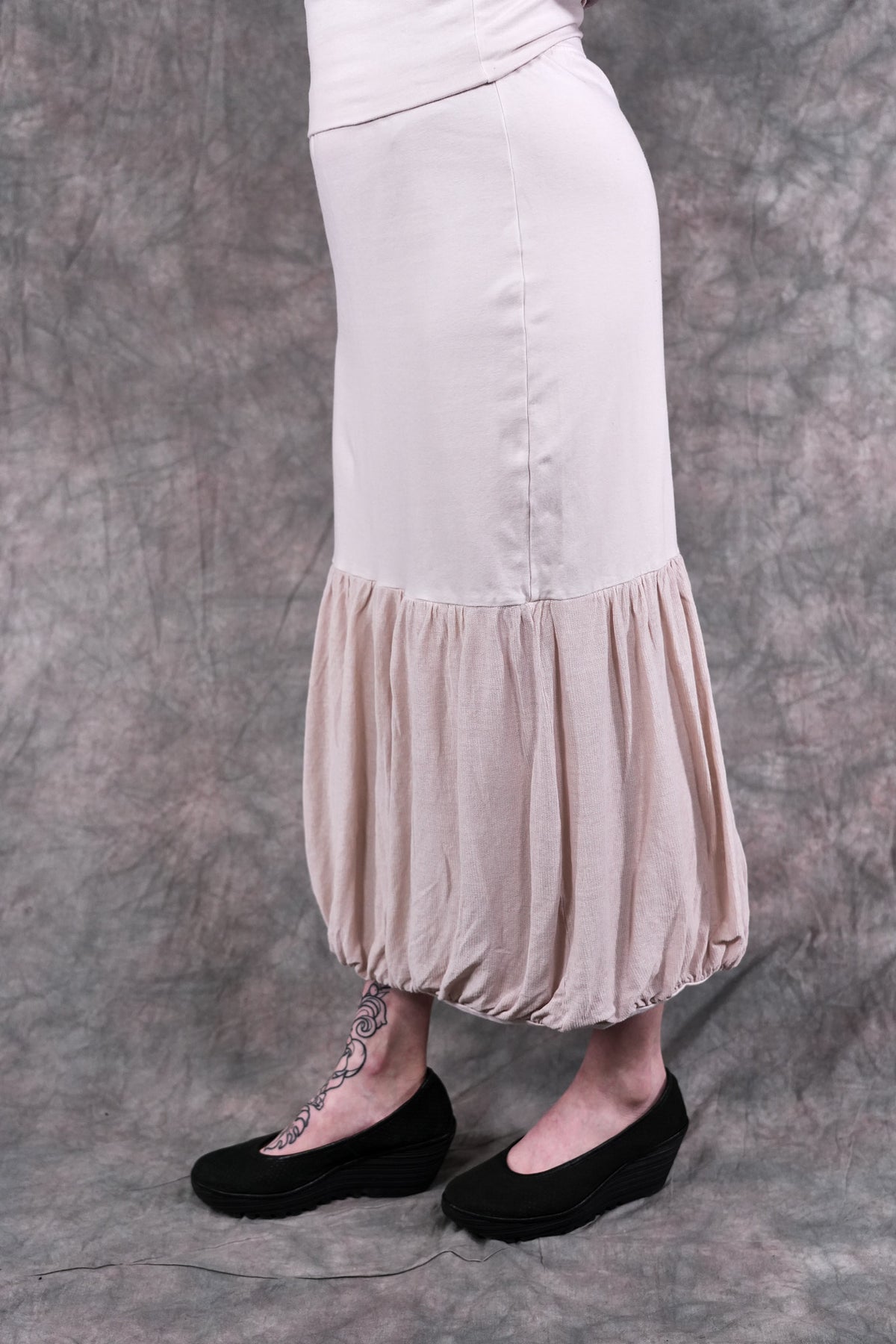 4180 Ophelia Bubble Skirt Rose Quartz
