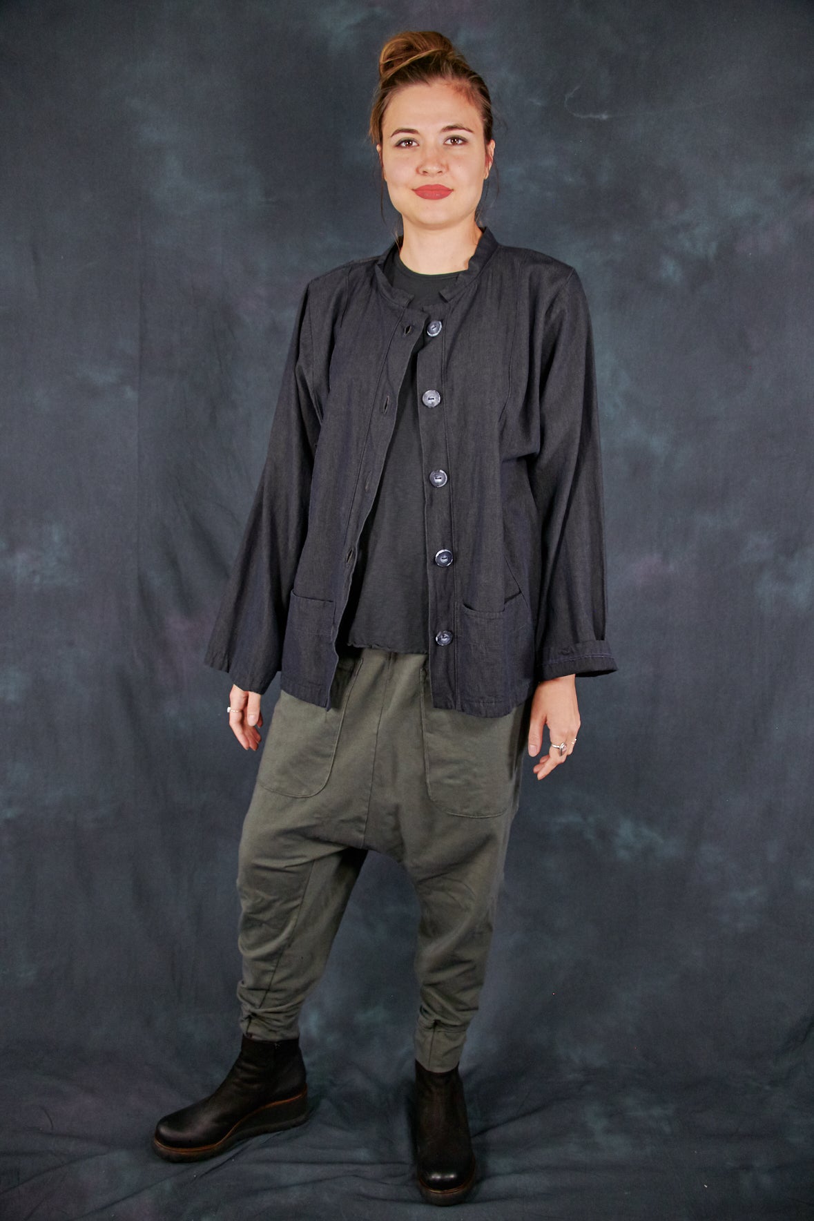 3313 Extended Rise Pant-Army Green-U
