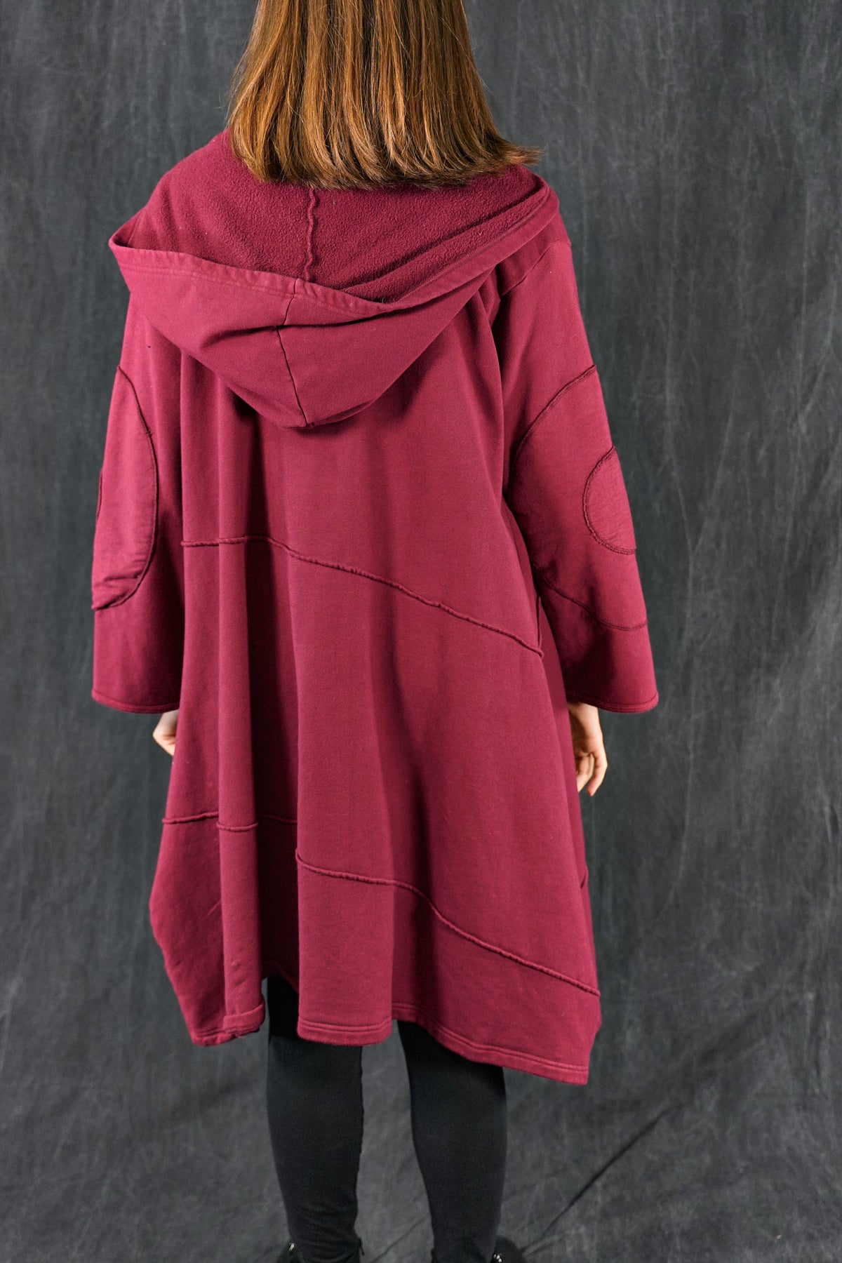 5227 Collectable Blue Fish Fleece Fig Coat ROSSO RED