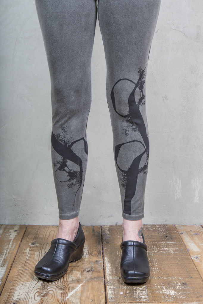 Distressed BF Legging Printed-Blue Fish Clothing - Blue Fish Company