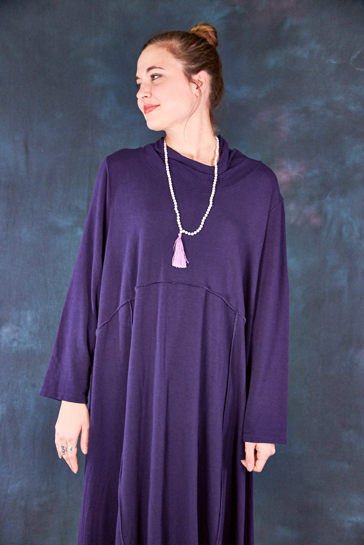 7242 The Luxe Dress Purple-U
