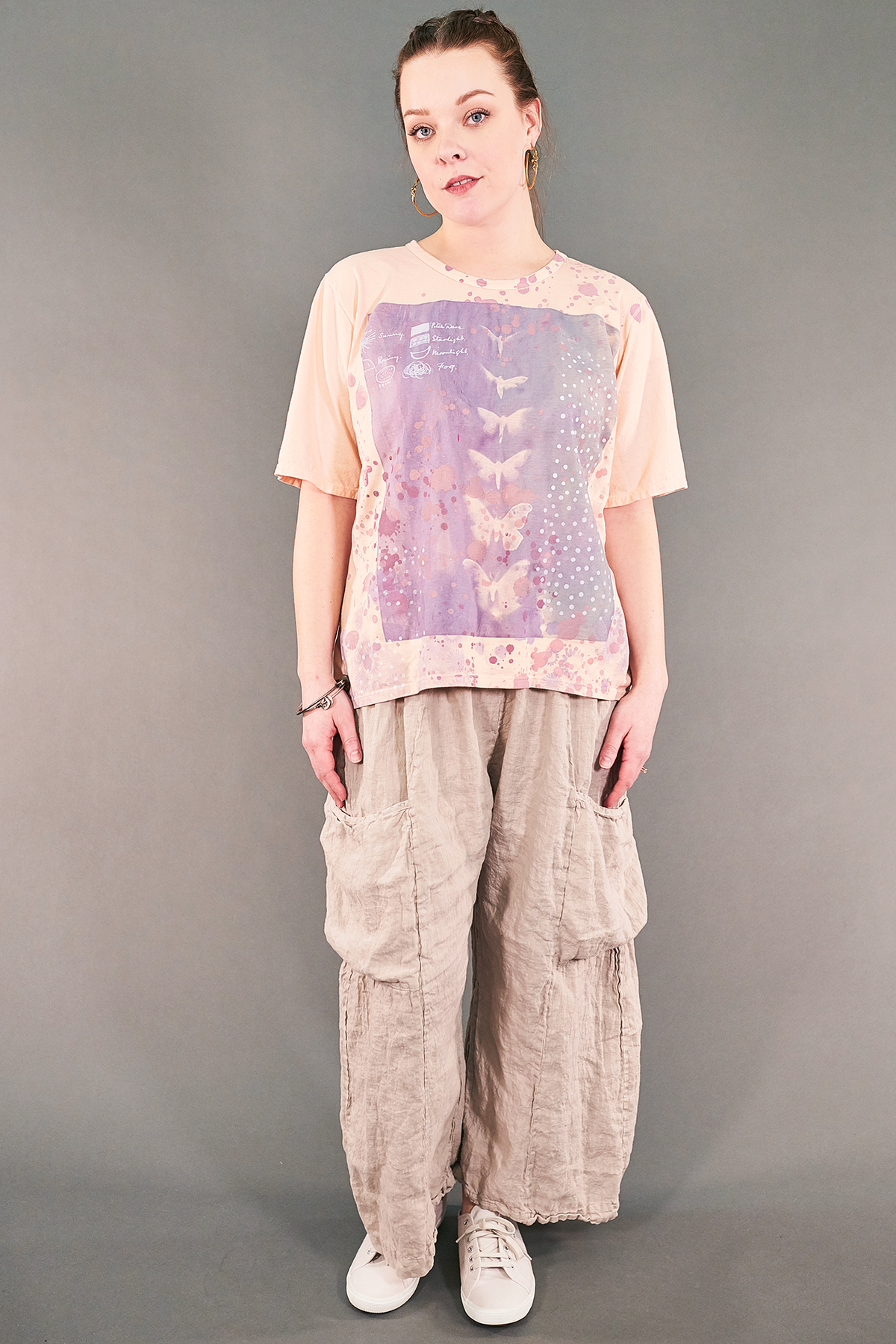 1144-s/s Simple Tee Hushed Pink-P