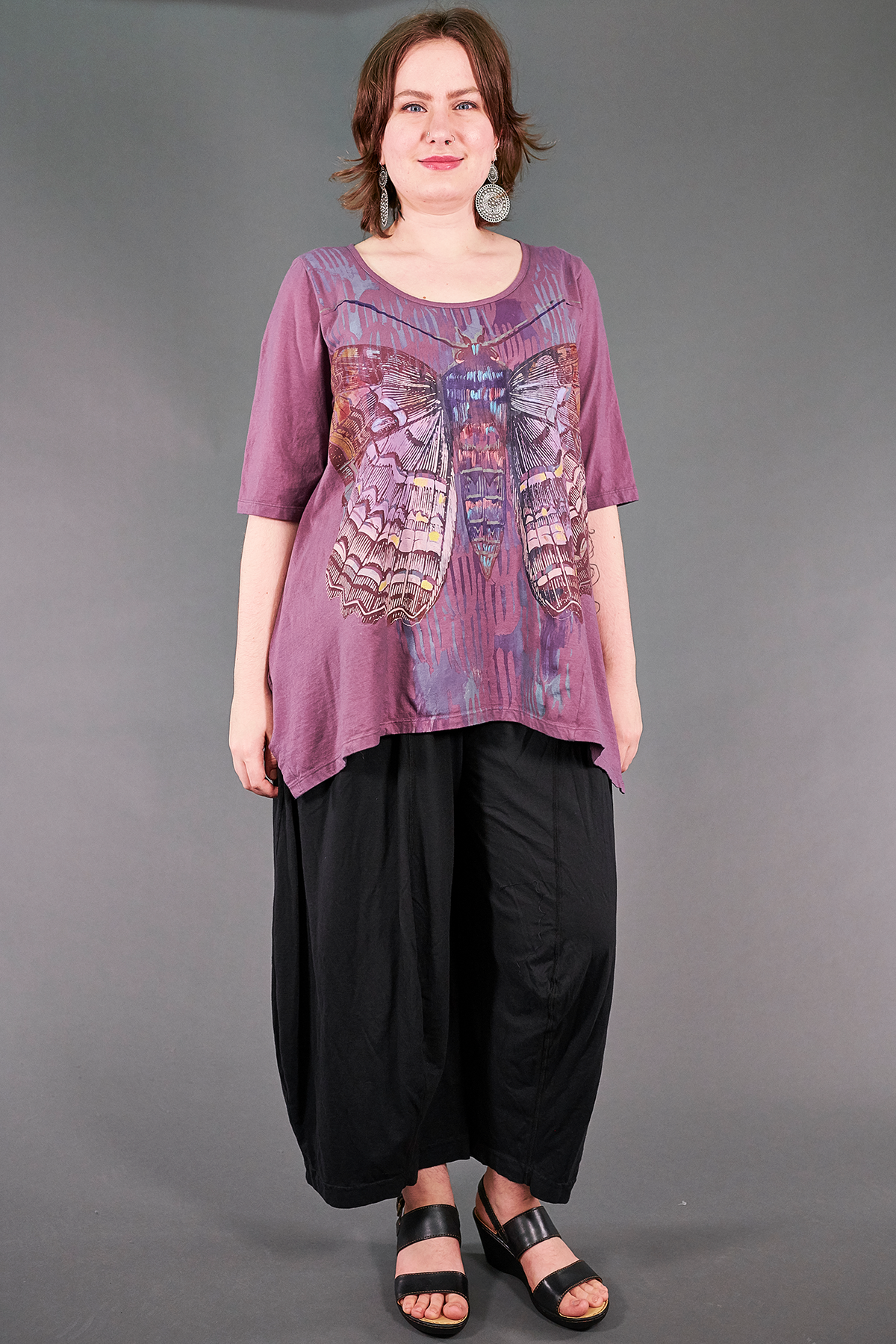 1237 Collector&#39;s Top Sweet Plum-Painterly Charaxes