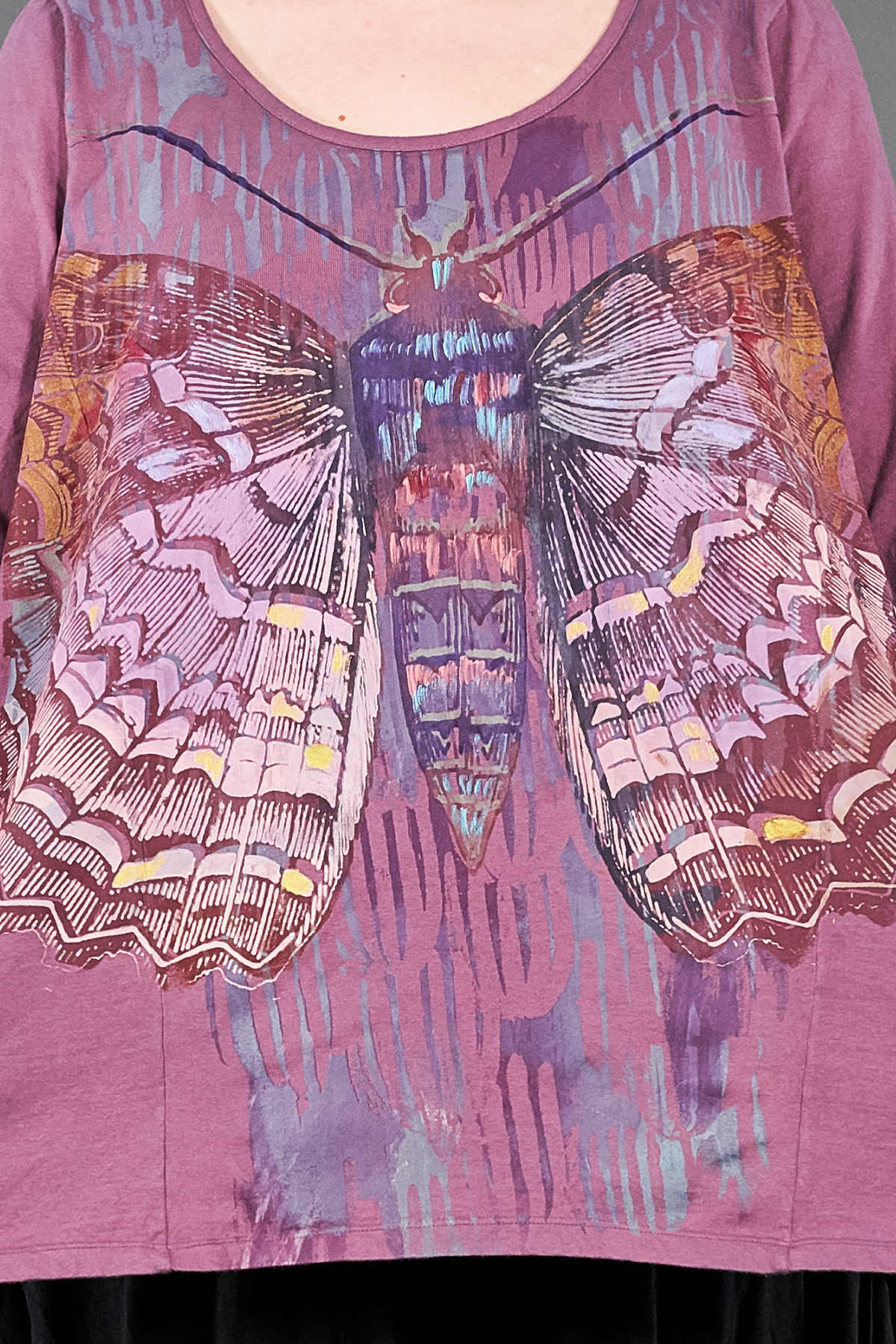 1237 Collector&#39;s Top Sweet Plum-Painterly Charaxes