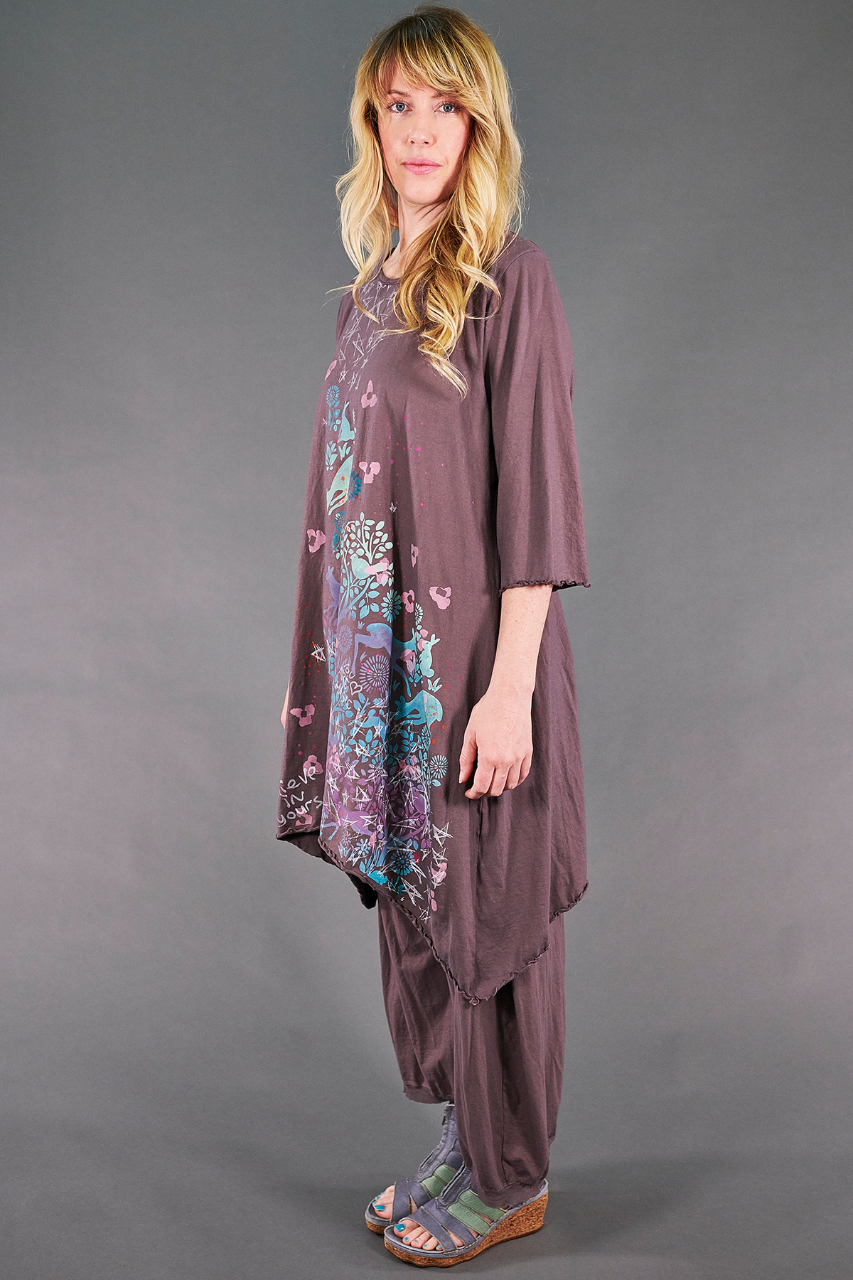 1565 Swing Tunic Flint-Ethereal Forest