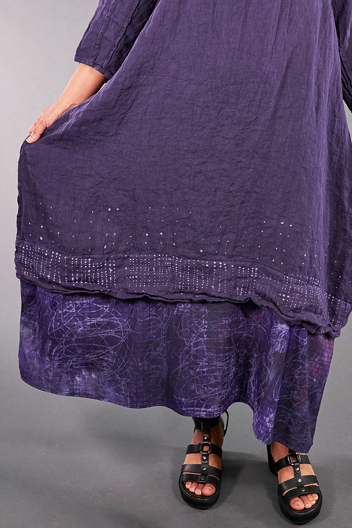 7156 Occasion Dress - Violet Ink-P