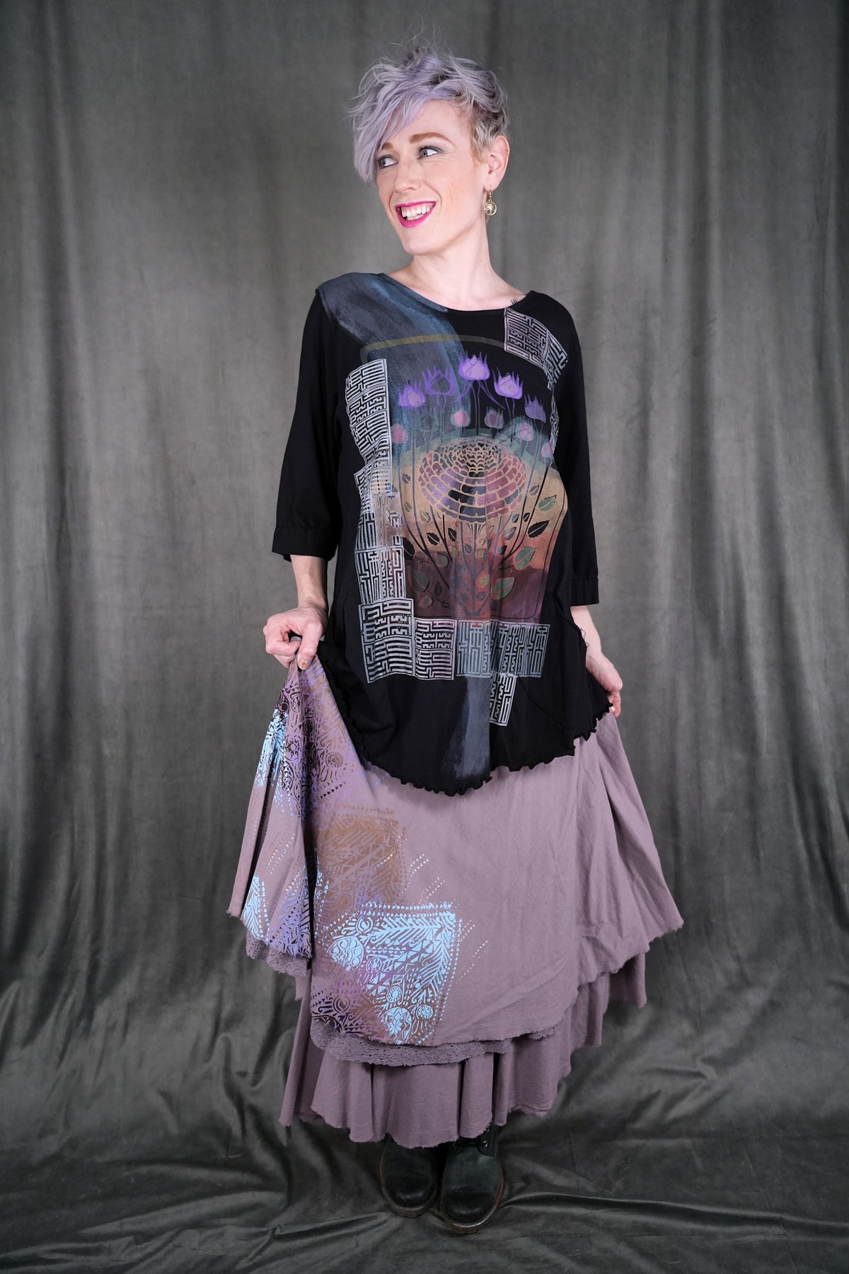 V1713 Artisan Pocket Top Lotus-P