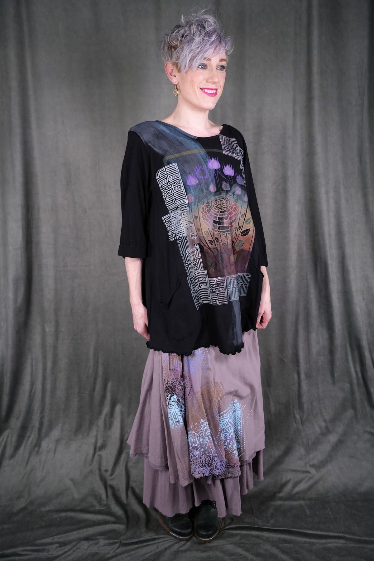 V1713 Artisan Pocket Top Lotus-P