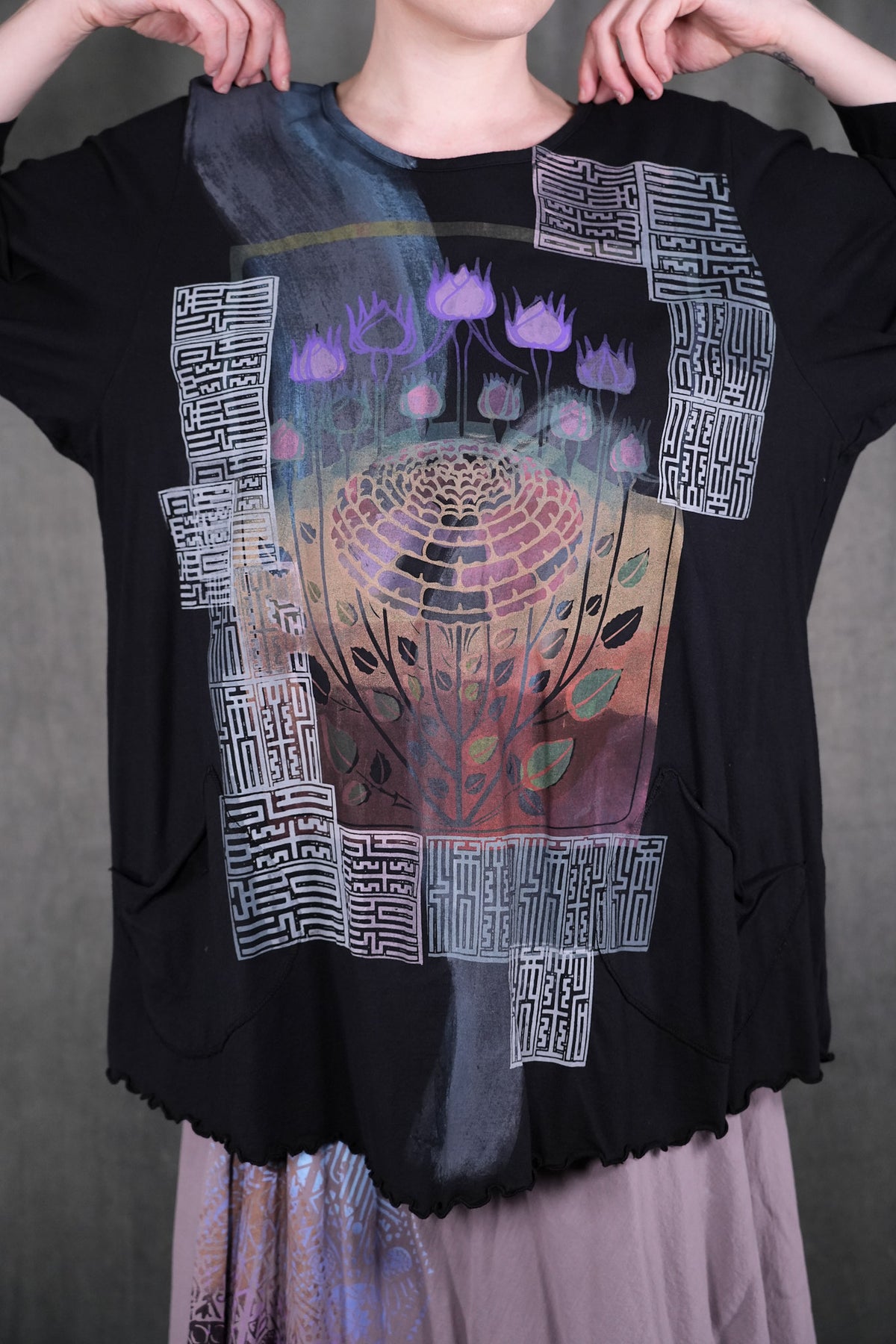 V1713 Artisan Pocket Top Lotus-P