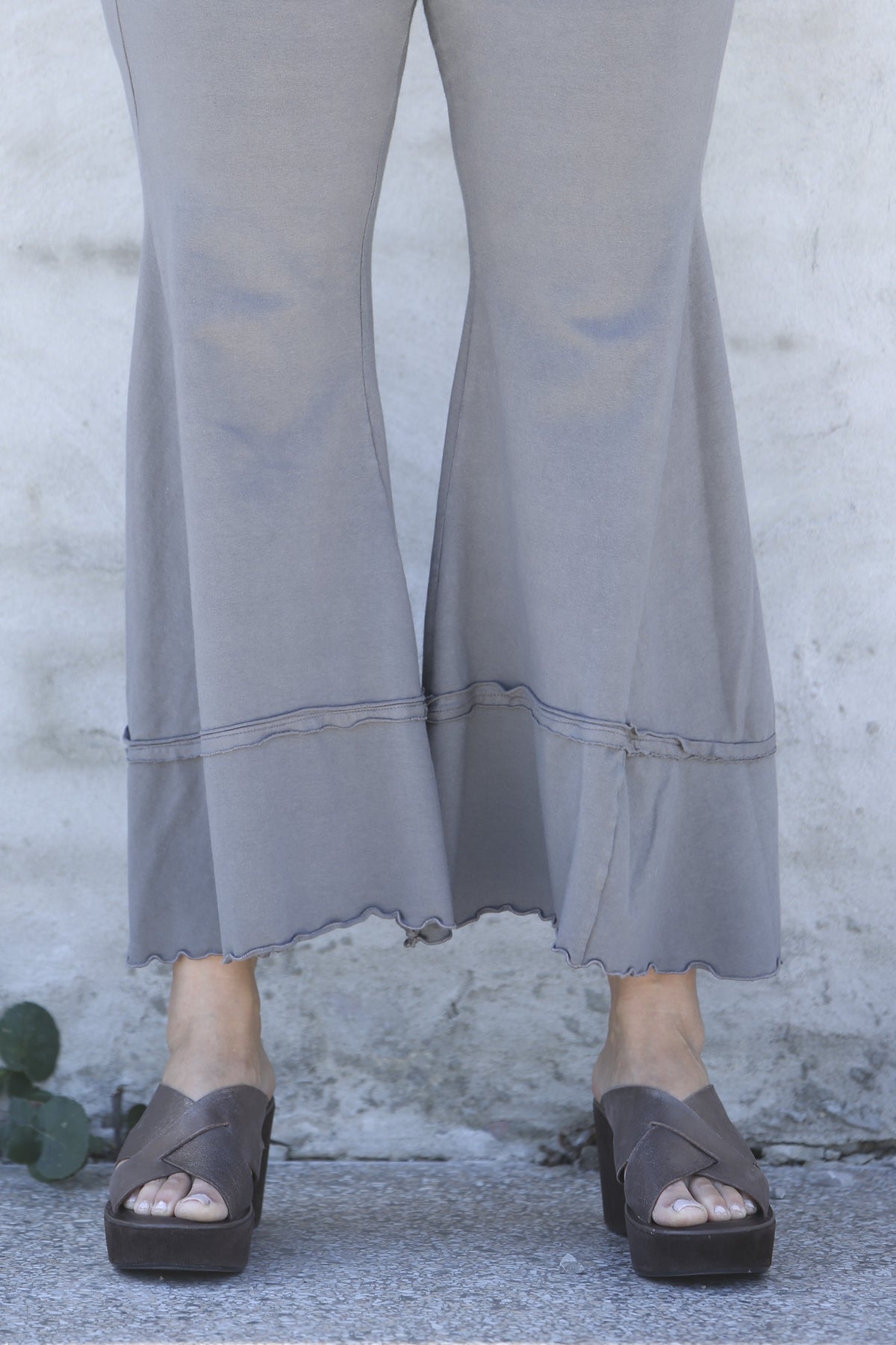Tiered Ray Pant UnPrinted-3251C soot