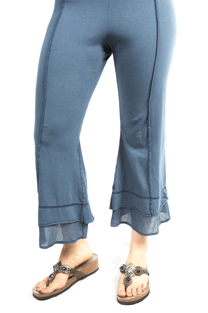 Summer Tiered Crop Pant Hypnea UnPrinted CLEARANCE $48.