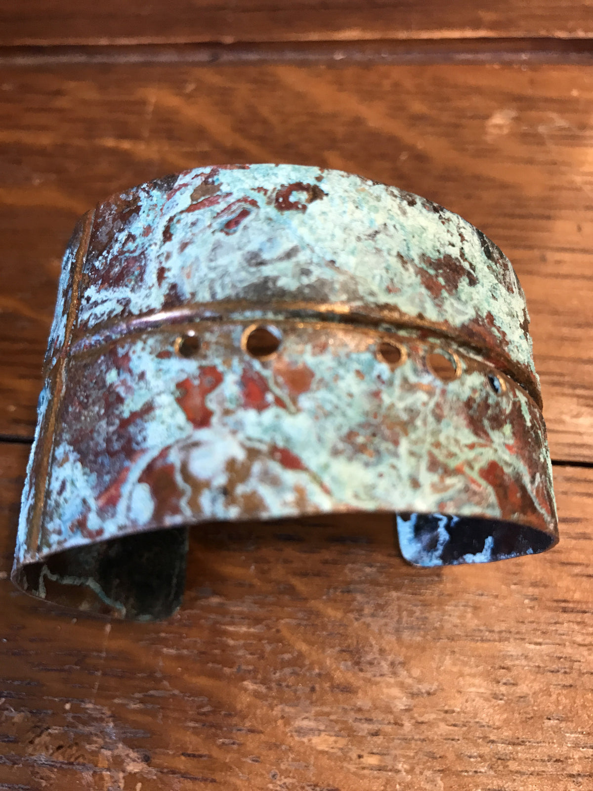 Handcrafted Copper Cuff 2