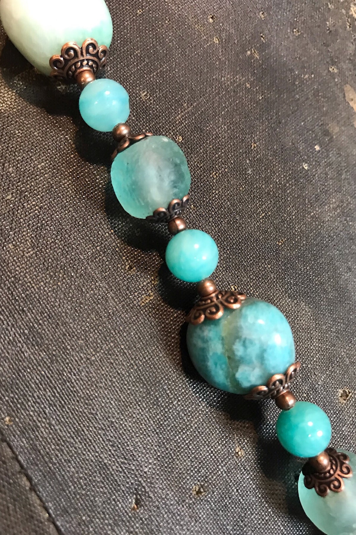 African Glass Necklace