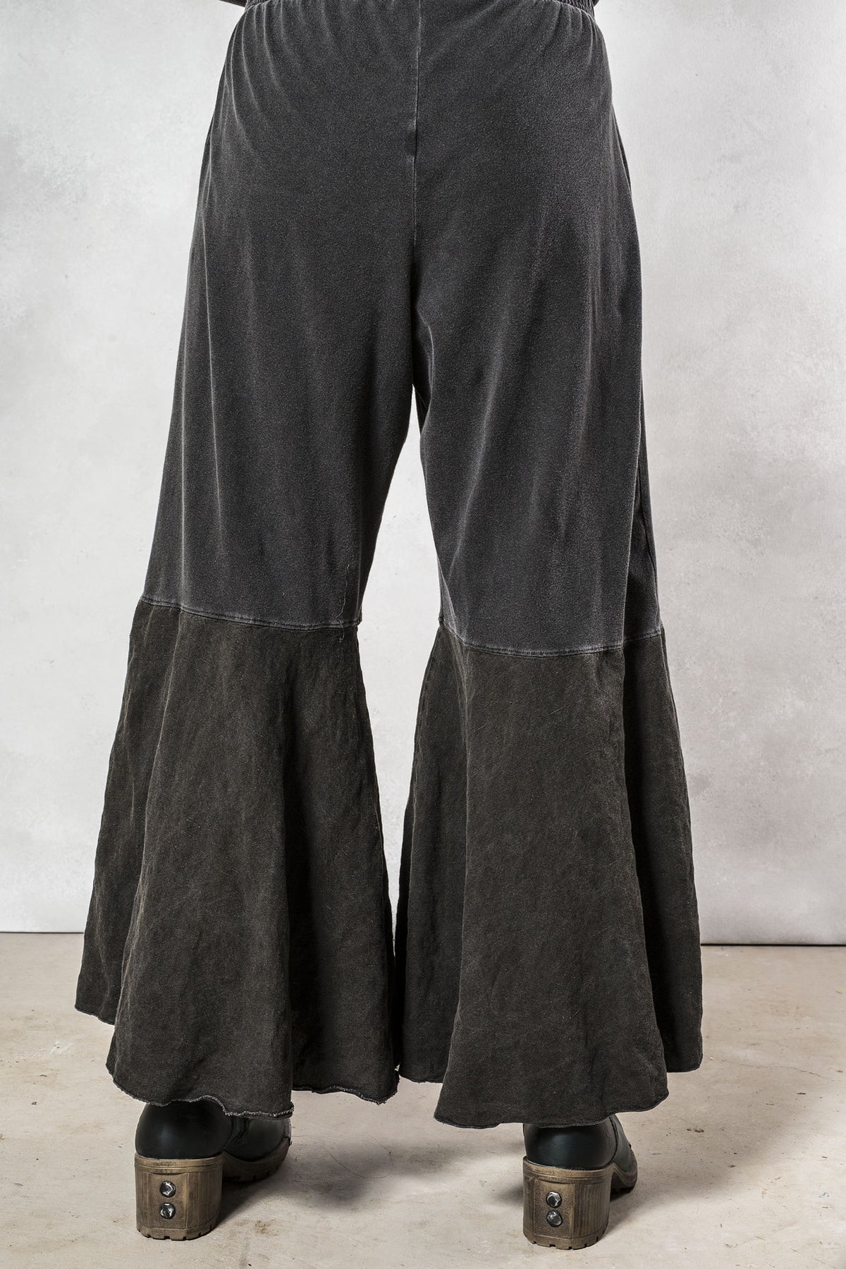 Distressed Flare Pant UnPrinted-Blue Fish Clothing