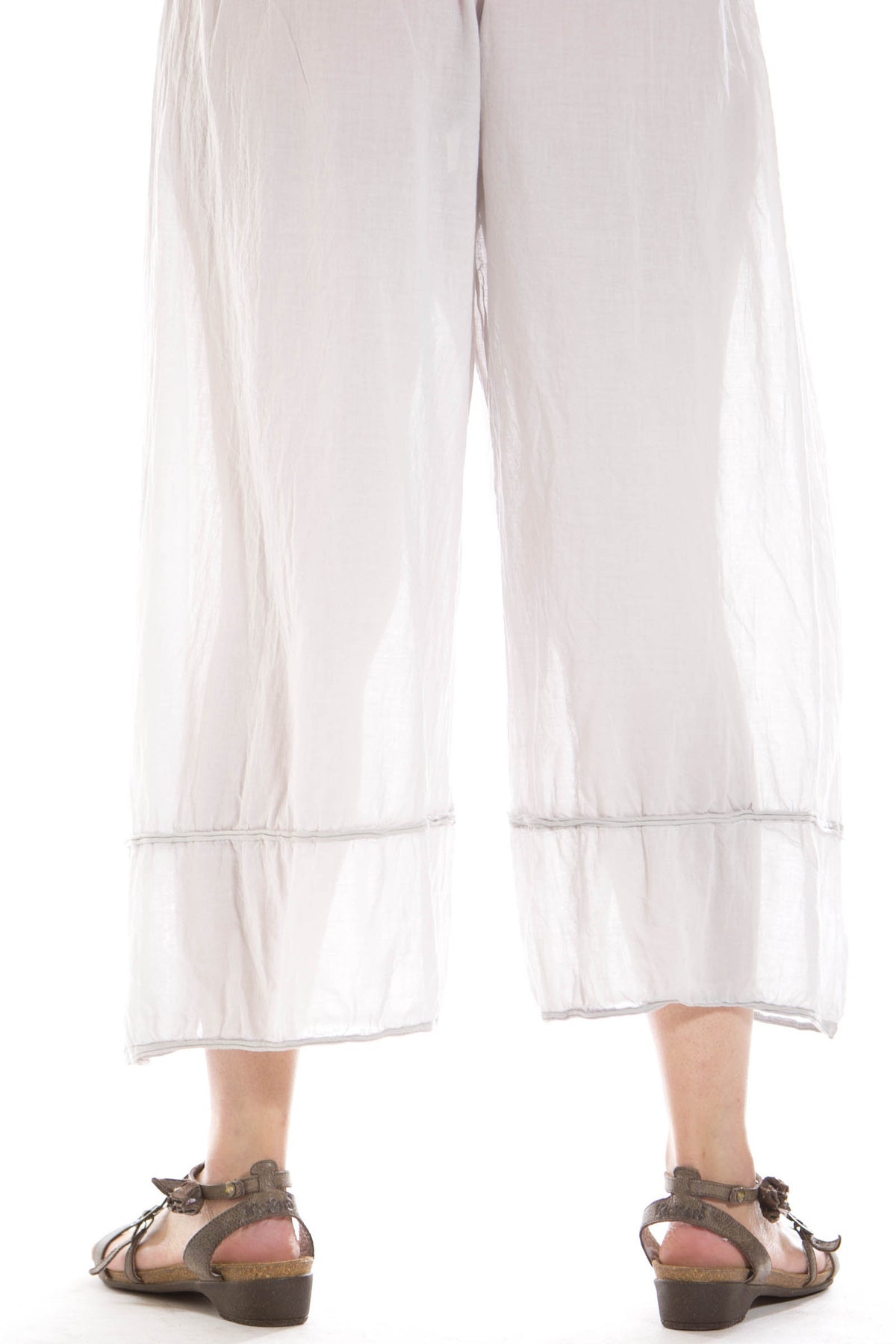 Cropped Lawn Pant UnPrinted-Blue Fish Clothing