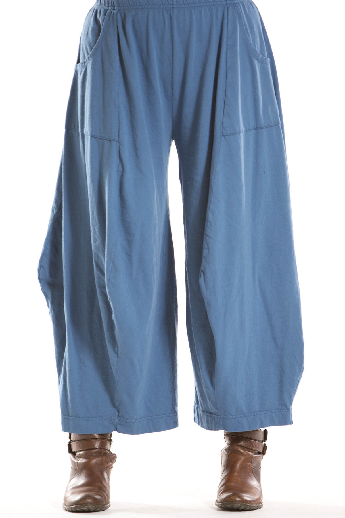 3-D Pant with Pockets UnPrinted-Blue Fish Clothing