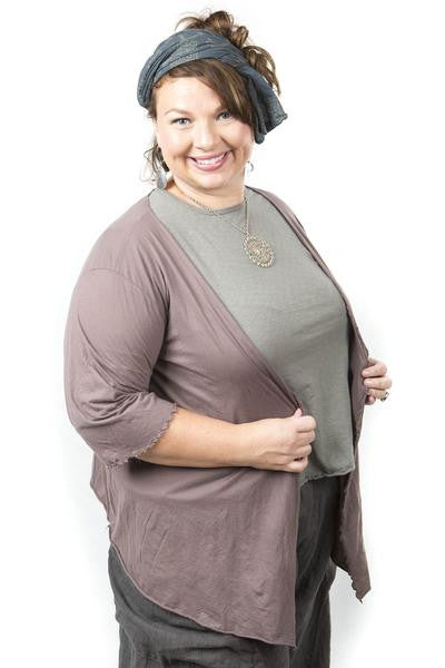 Slant Tissue Cardi Ferric UnPrinted-5248C SALE $68