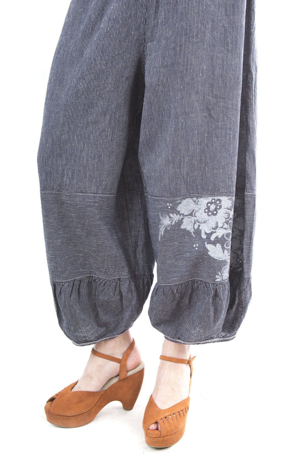 Striped Meadow Pant Printed-Blue Fish Clothing