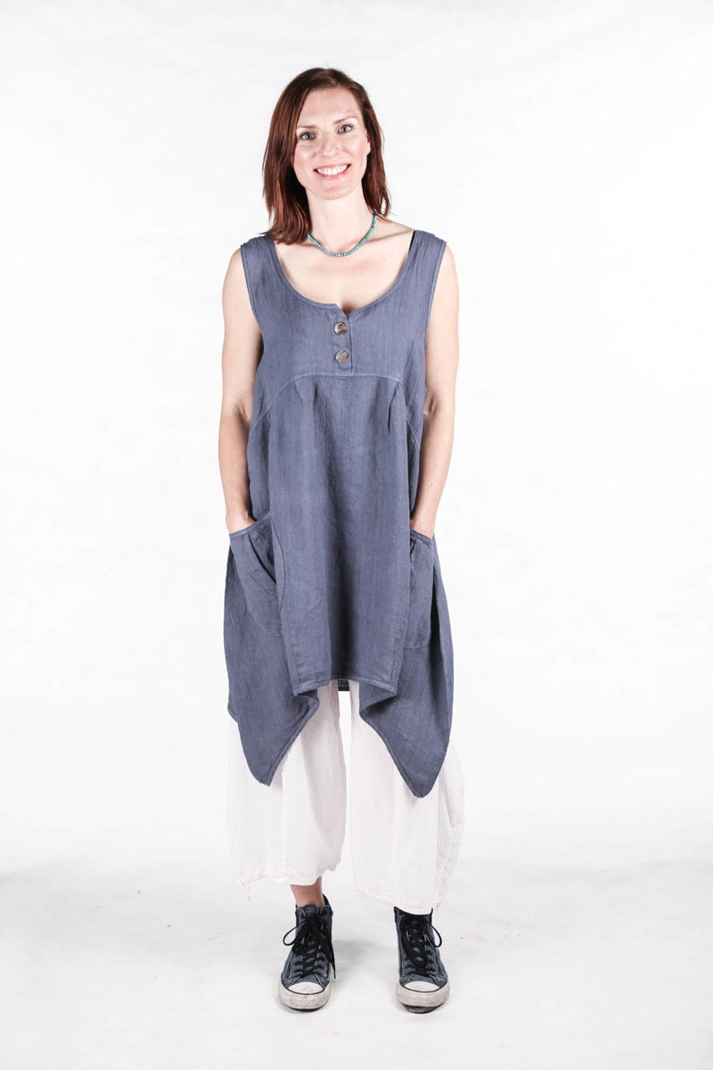6185-Mulberry Mid Layer Linen Reflection-Unprinted